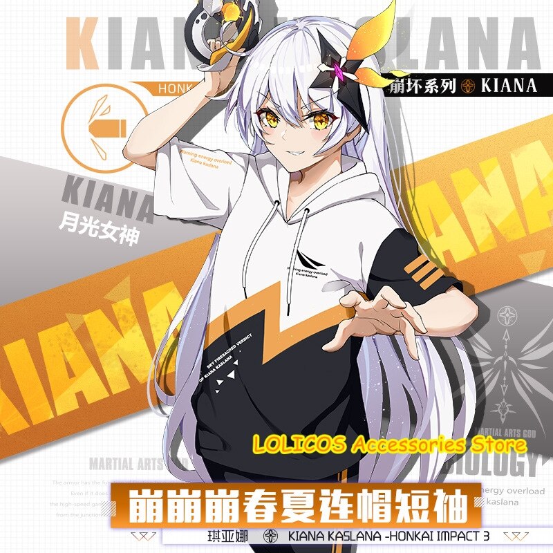 Honkai Impact 3 Kiana Kaslana ڽ   ĵ ݼҸ Ƽ AnimeFashion ĳ־  ư Ƽ ž